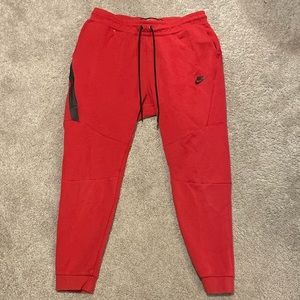 Red Nike Joggers